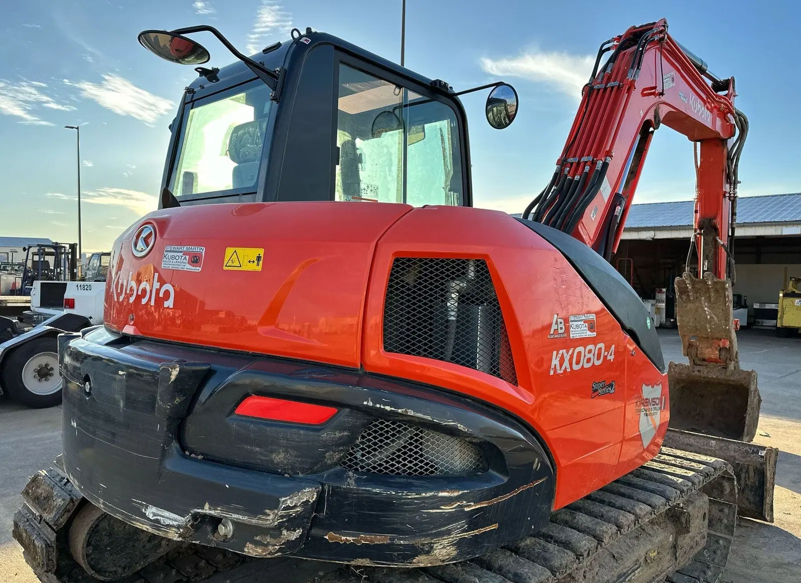 2021 Kubota KX080-4S2