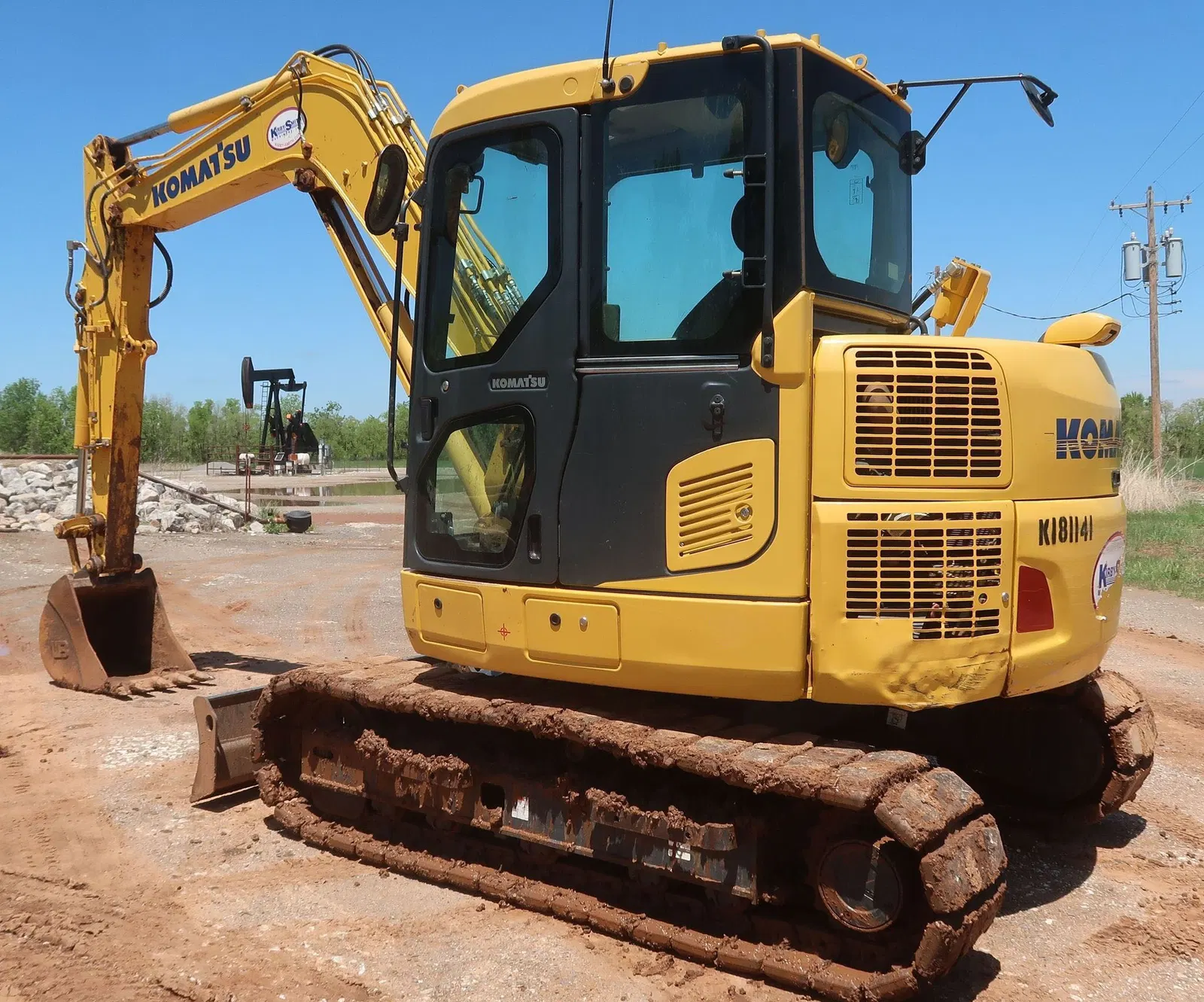 2018 Komatsu PC88MR-10