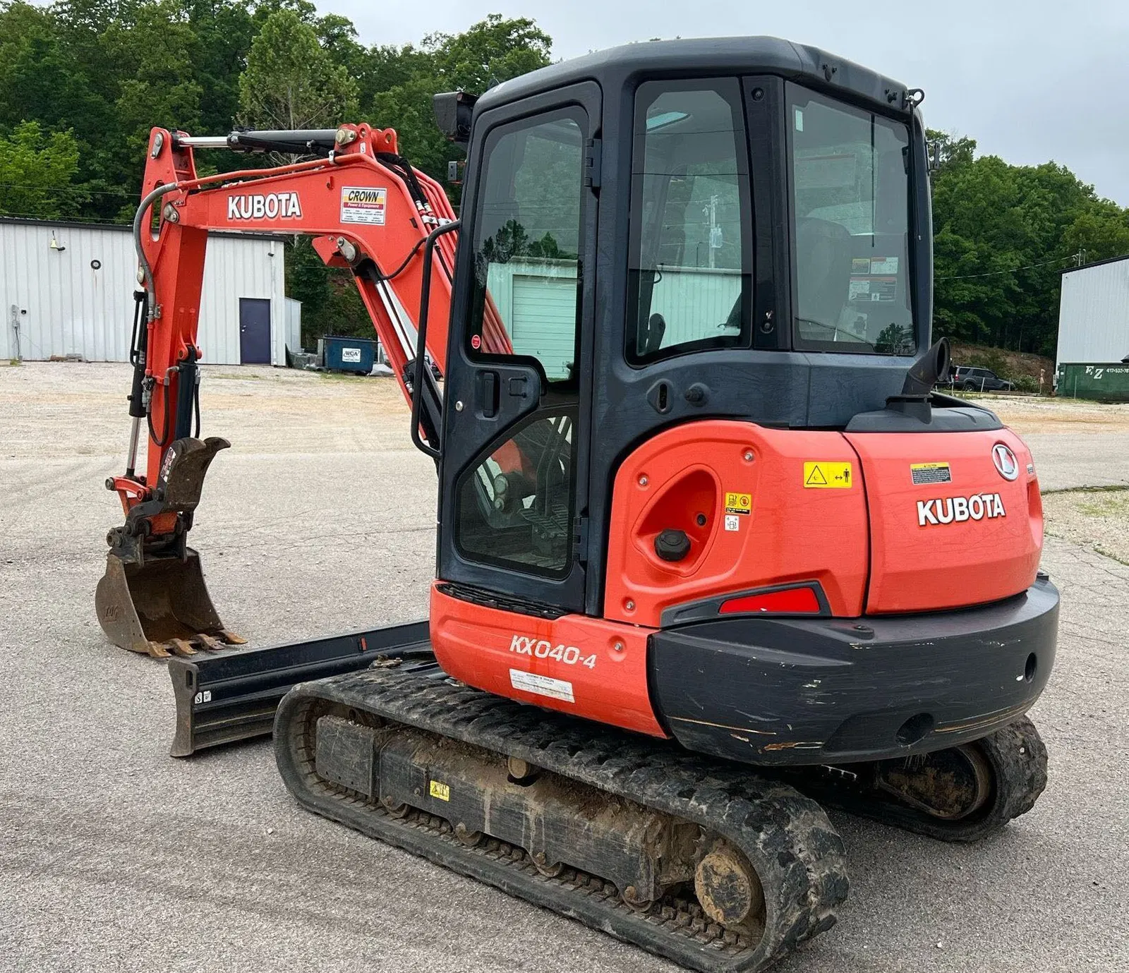 2018 Kubota KX040-4