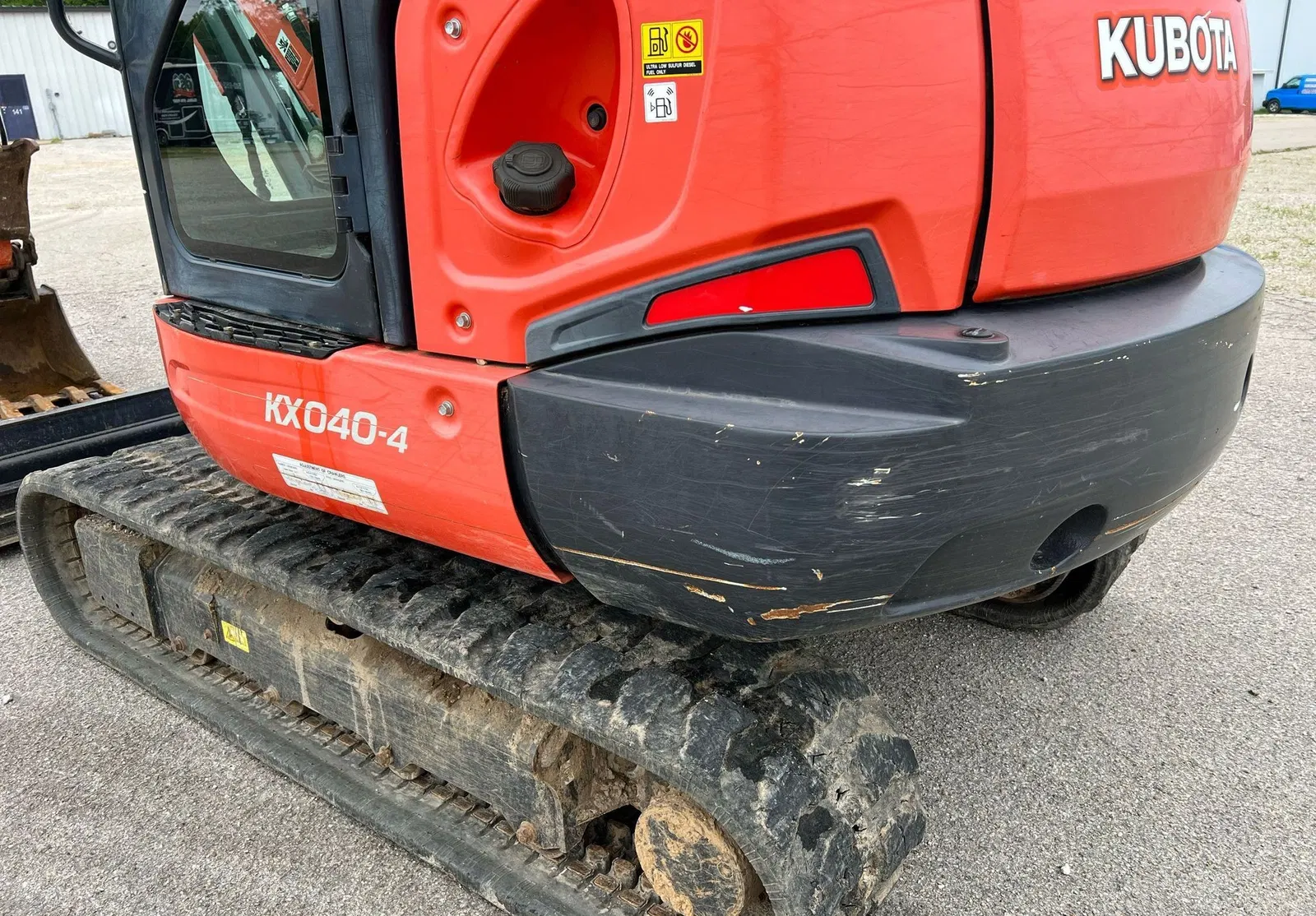 2018 Kubota KX040-4