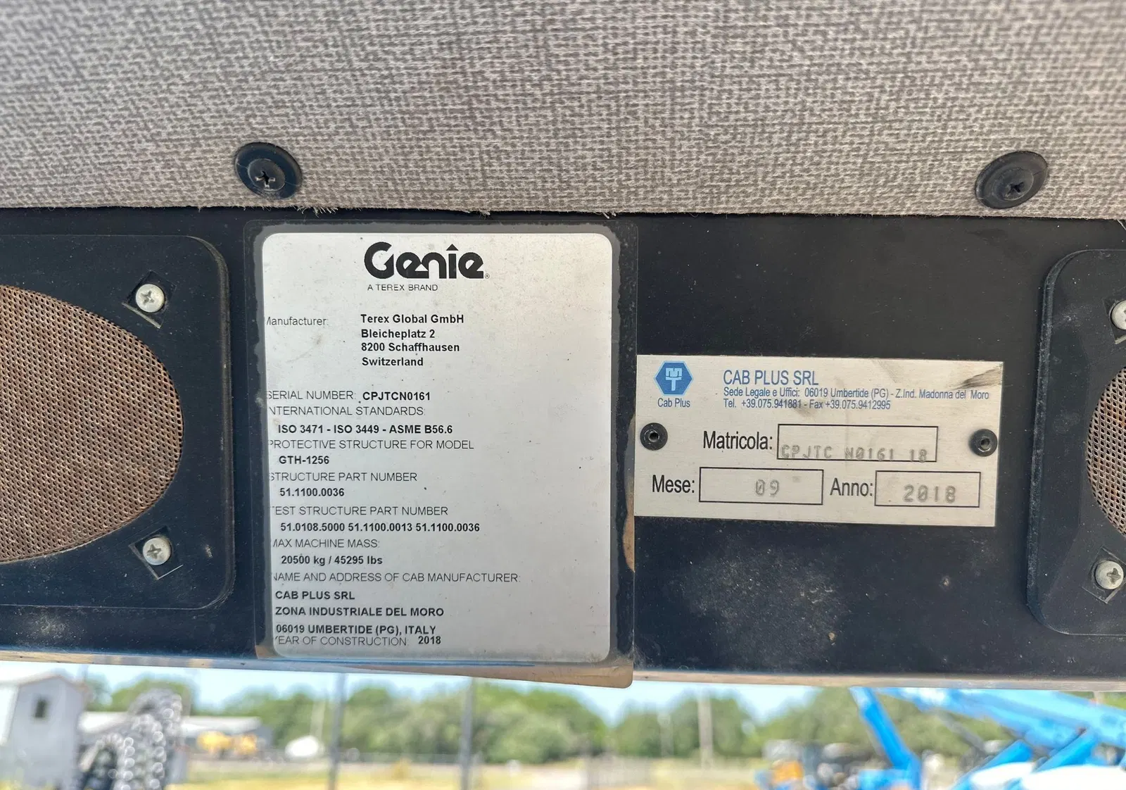 2019 Genie GTH-1256