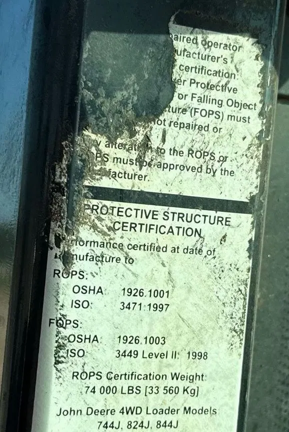 2007 John Deere 844J
