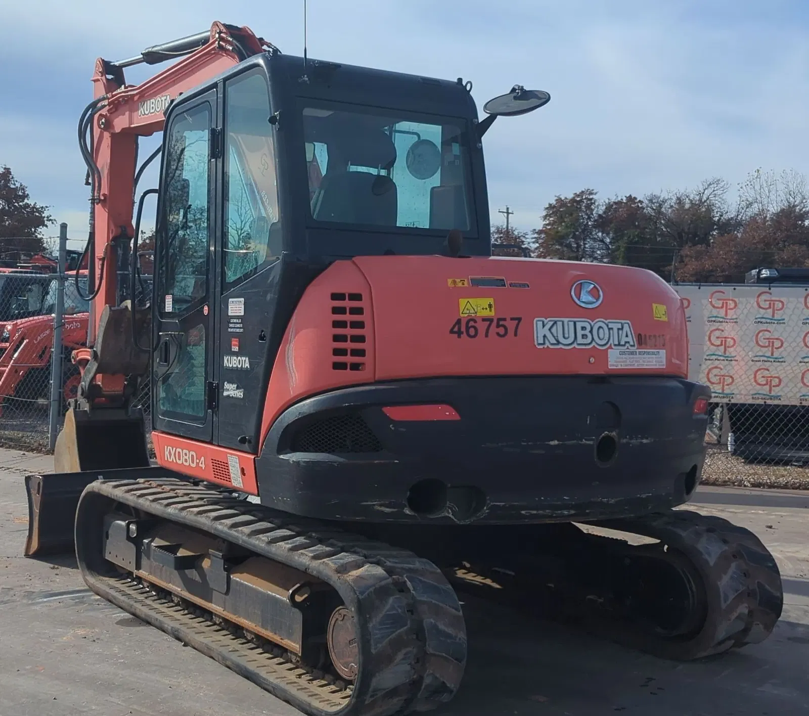 2019 Kubota KX080-4