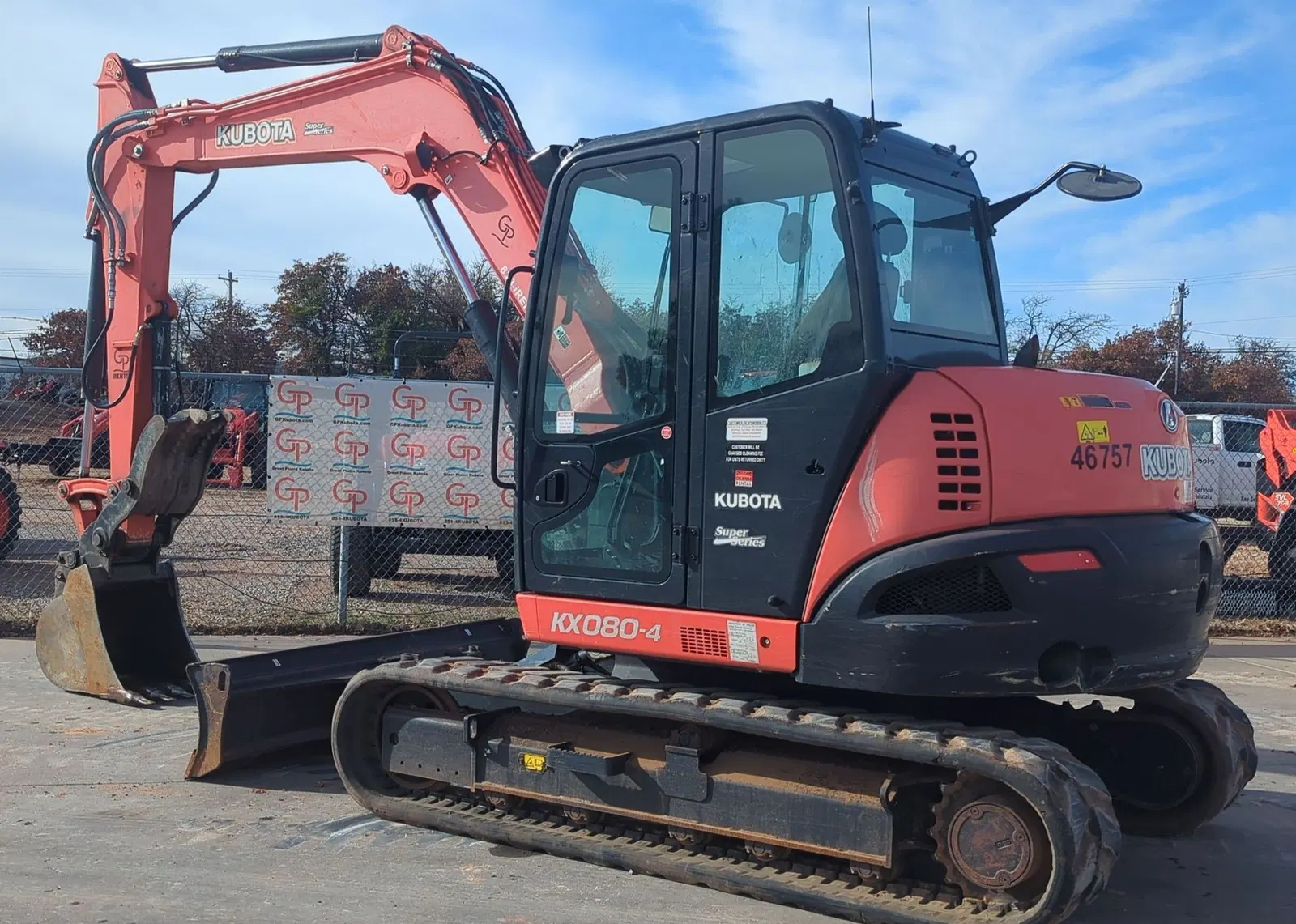 2019 Kubota KX080-4