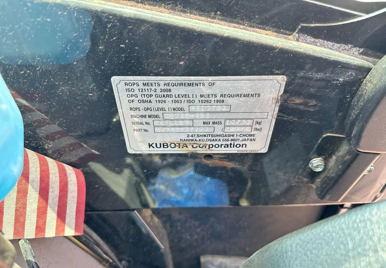 2022 Kubota KX080-4