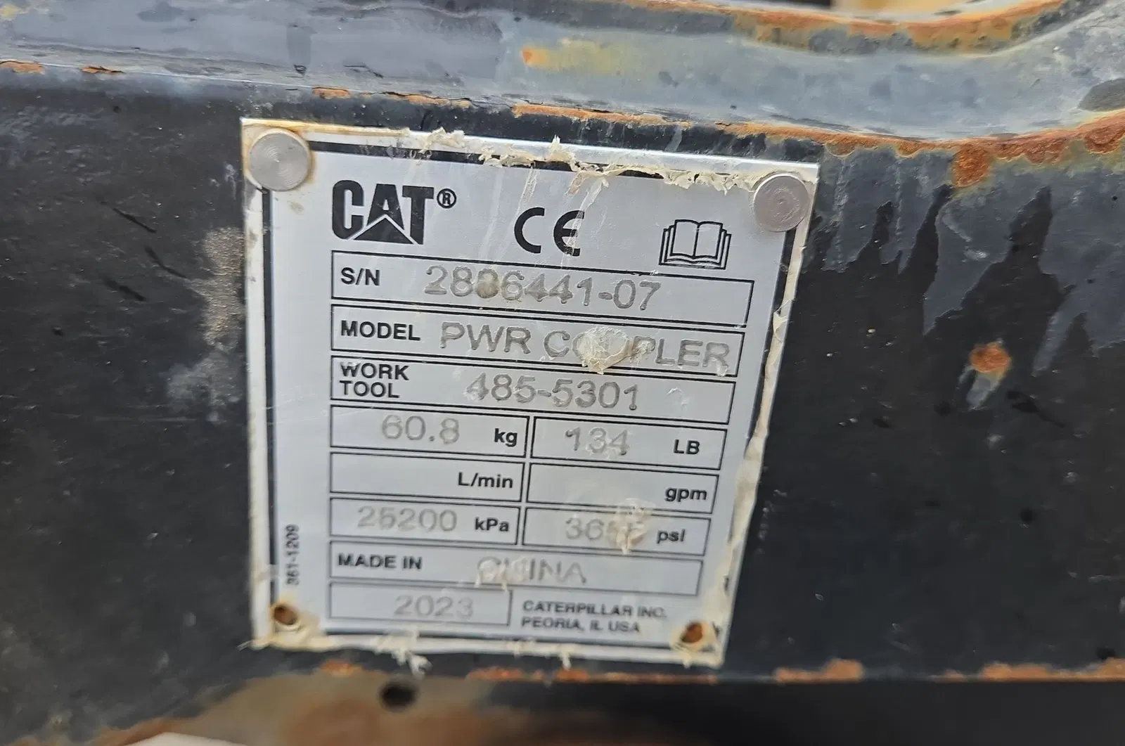 2023 Caterpillar 306
