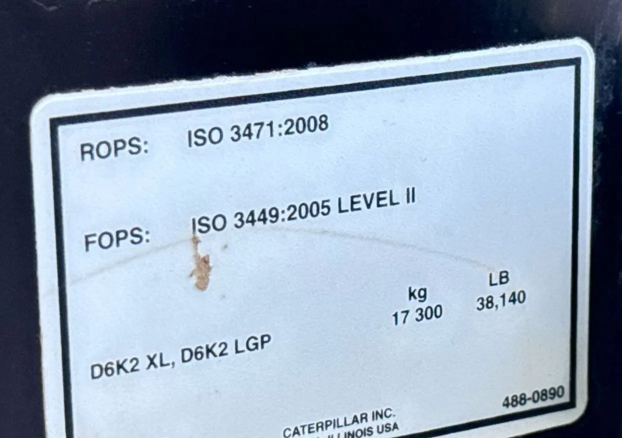 2018 Caterpillar D6K2