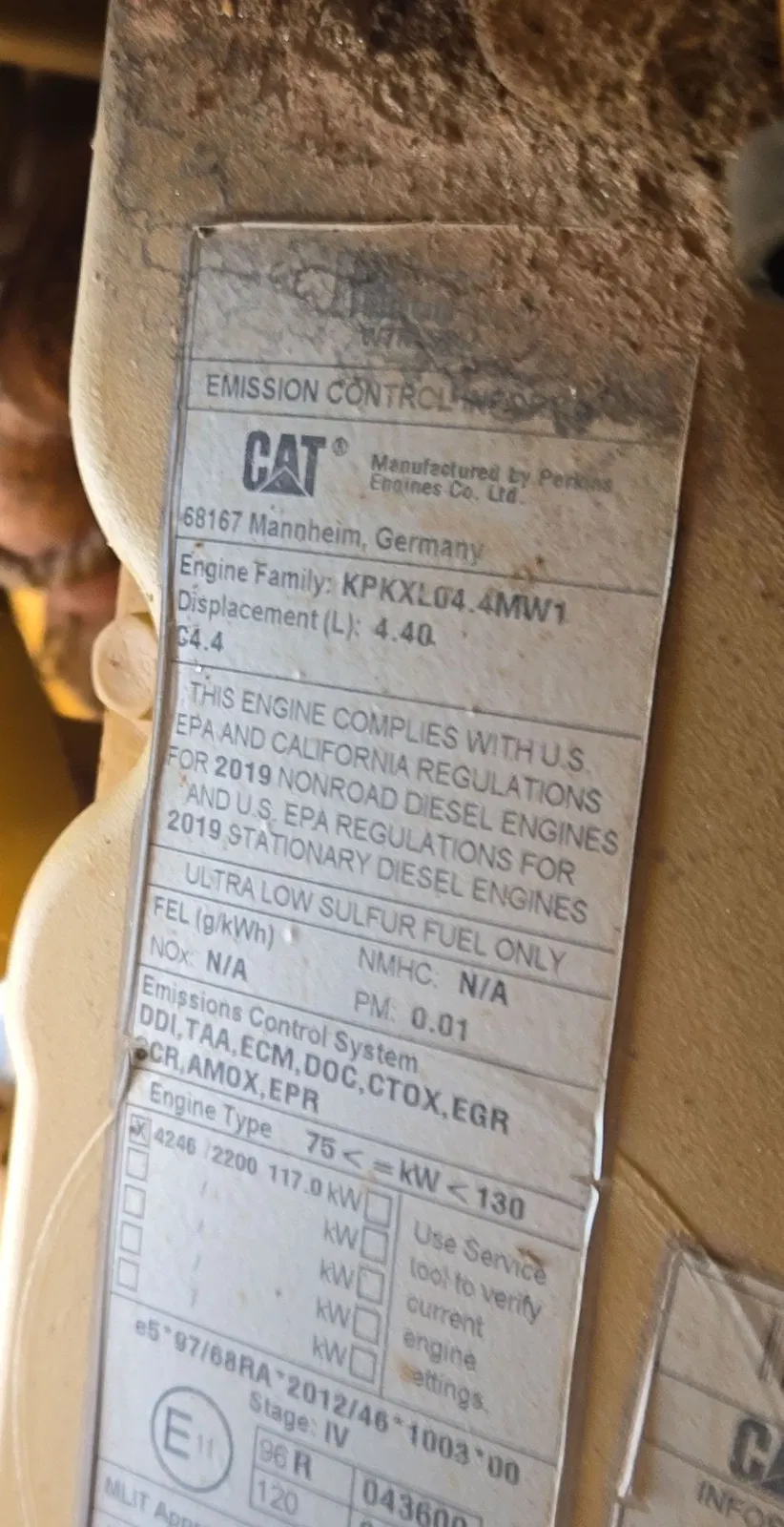 2019 Caterpillar D6K2
